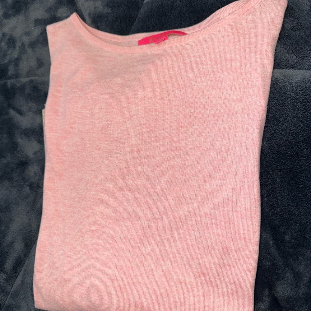 Lilly Pulitzer Pink Crew Neck Sweater